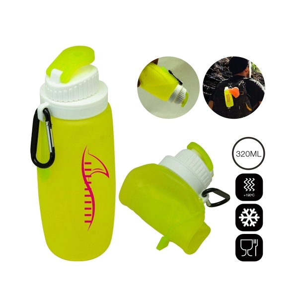 H2O collapsible water bottle SM - 11oz (320ml) - Image 8