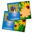 Earth Day Seed Paper Shape Postcard