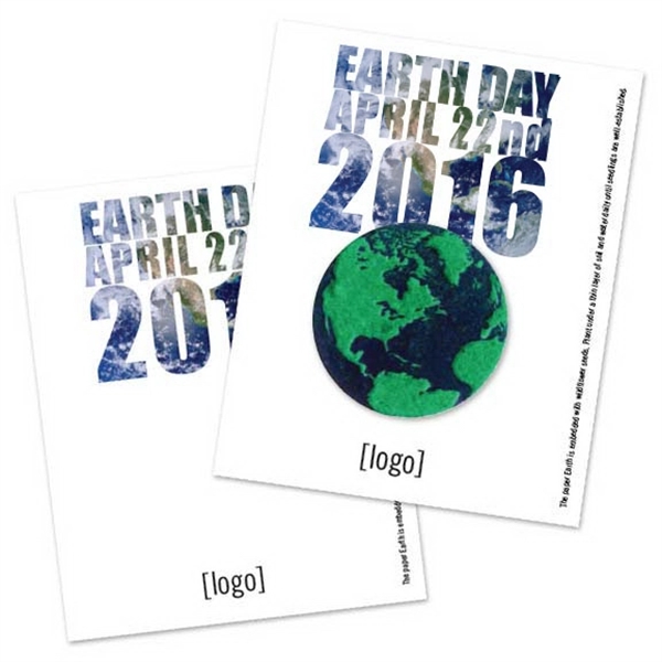 Earth Day Seed Paper Shape Postcard - Image 21