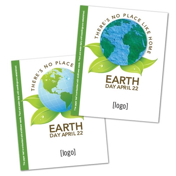 Earth Day Seed Paper Shape Postcard - Image 23