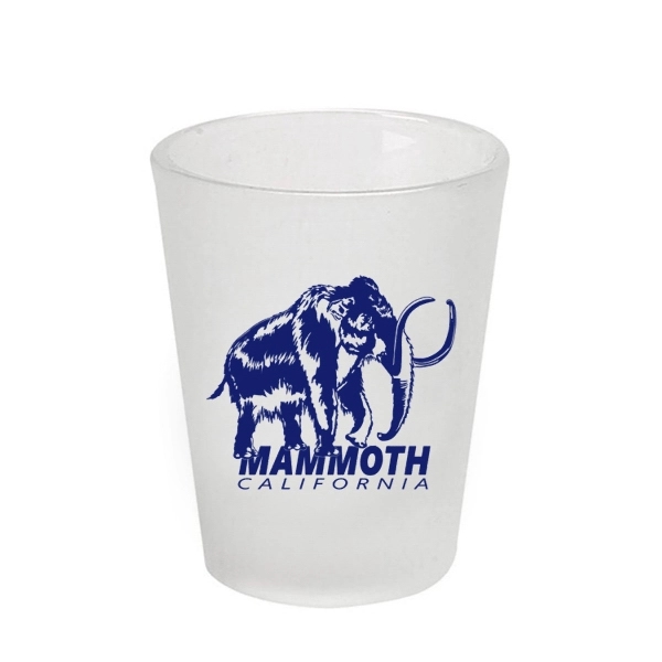 2 oz Frosted Shot Glass