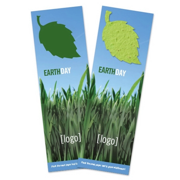 Earth Day Seed Paper Shape Bookmark, small - Image 5