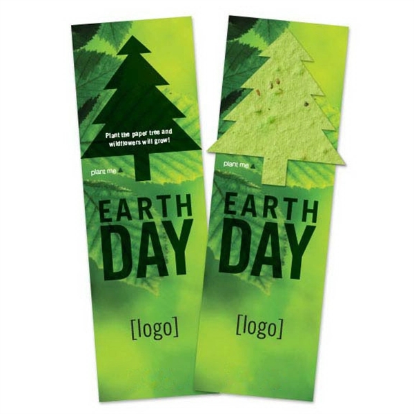 Earth Day Seed Paper Shape Bookmark, small - Image 6