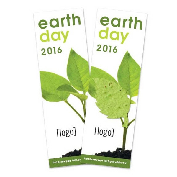 Earth Day Seed Paper Shape Bookmark, small - Image 9