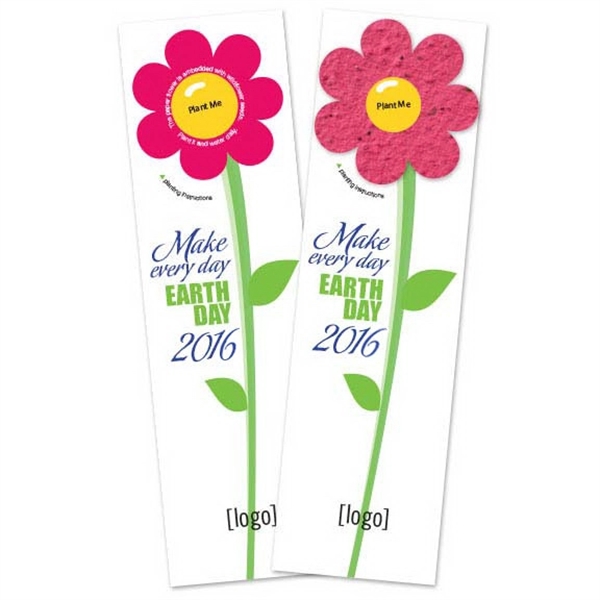 Earth Day Seed Paper Shape Bookmark - Image 2