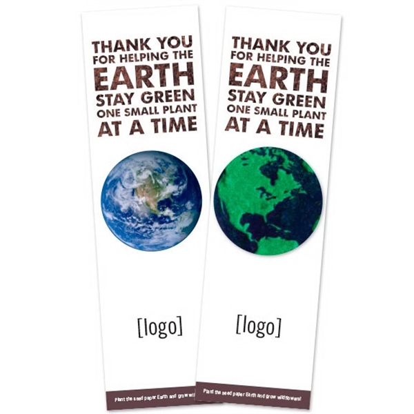 Earth Day Seed Paper Shape Bookmark - Image 12