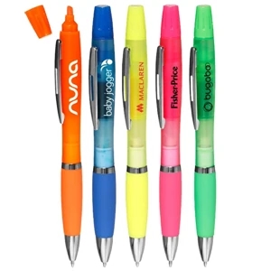 Union printed, Frosted Highlighter Twist Pen