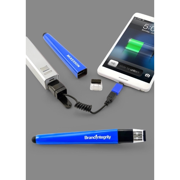 3-In-1 Charging Cable w/ Stylus - Image 3