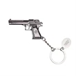 Mini Metal Gun Keytag