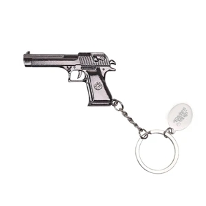 Mini Metal Gun Keytag