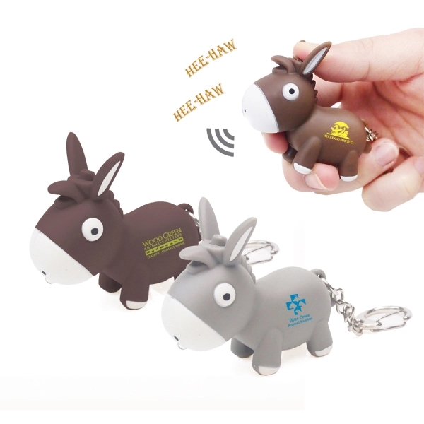 Donkey LED Keylight Keychain - Image 1