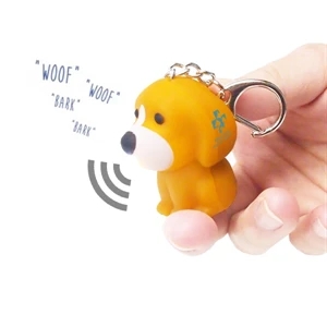 Dog LED Keylight Keychain
