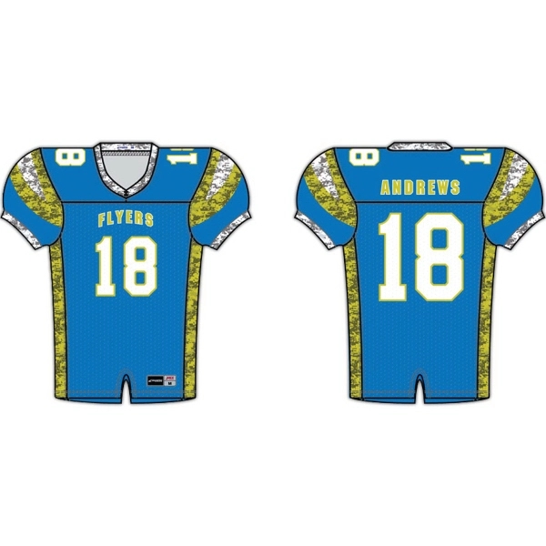 Adult Juice Fitted Football Jersey