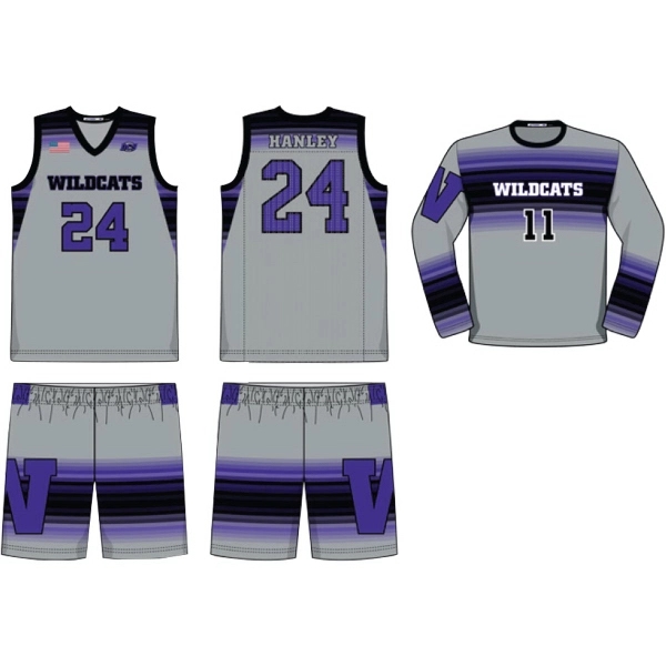 Men's Juice Traditional Fitted Elite Basketball Jersey