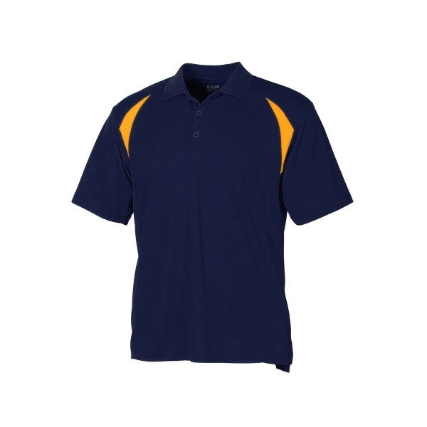 Men's Color Block Polo Shirt - Image 1