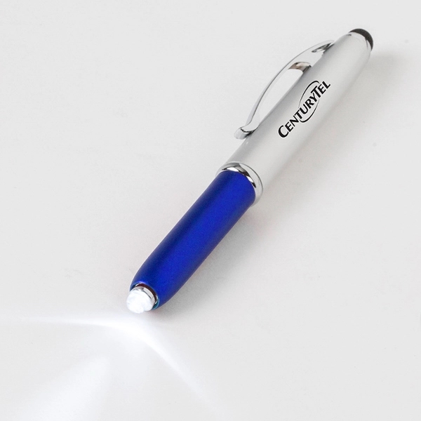 Metal Cap Off Stylus Pen LED Light - Image 8