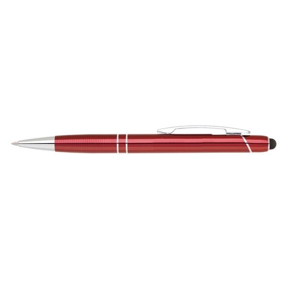 Anodize aluminum ballpoint pen with capacitive stylus - Image 4