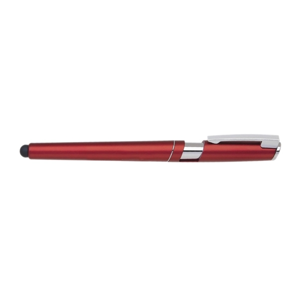 Cap-off plastic stylus pen in metallic colors - Image 5