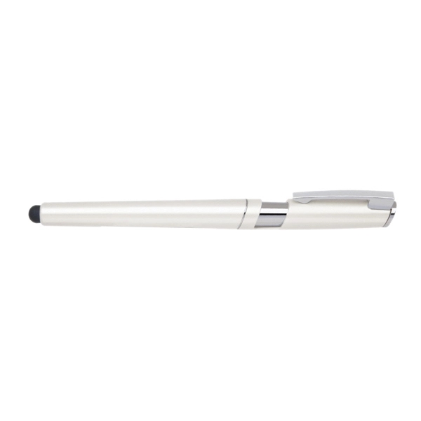 Cap-off plastic stylus pen in metallic colors - Image 6