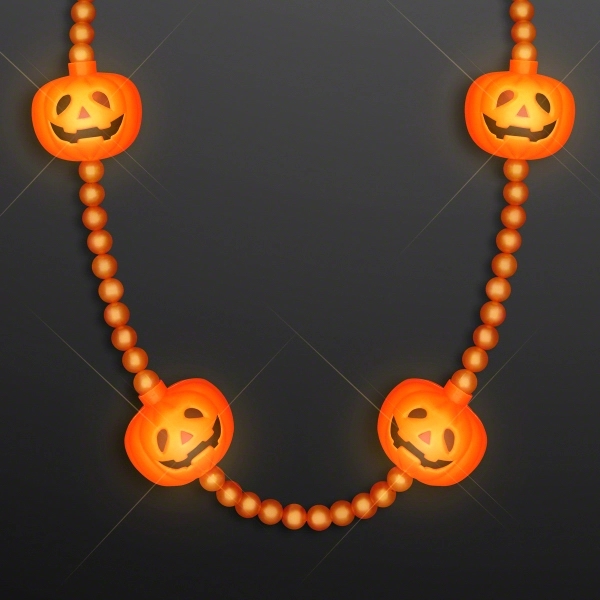 LED Pumpkin Light Beads - Image 1