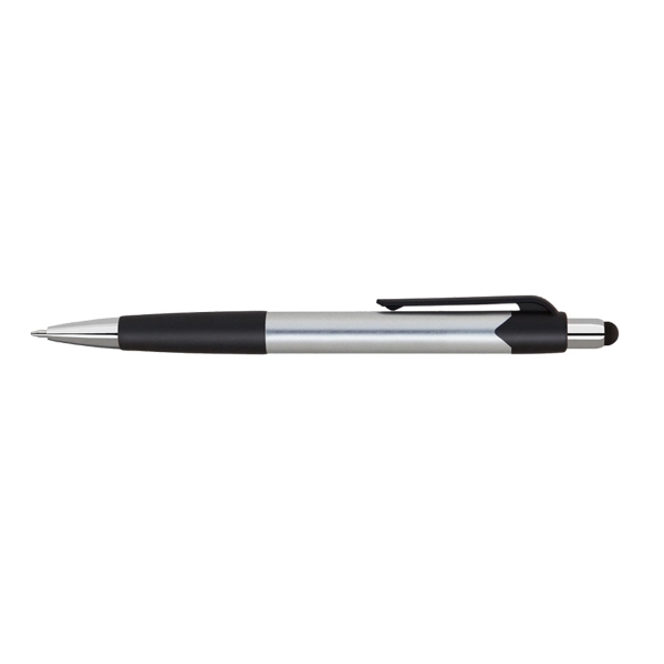 Click action plastic stylus pen in cool metallic colors - Image 5