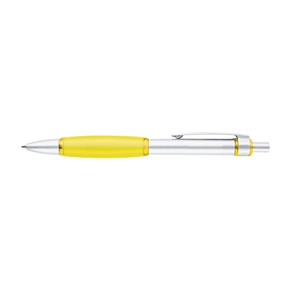 Aluminum constructed pen with soft color rubber grip - Image 8
