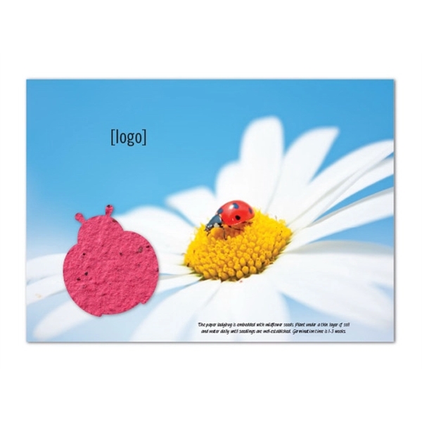 Everyday Seed Paper Shape Postcard, Large - Image 9