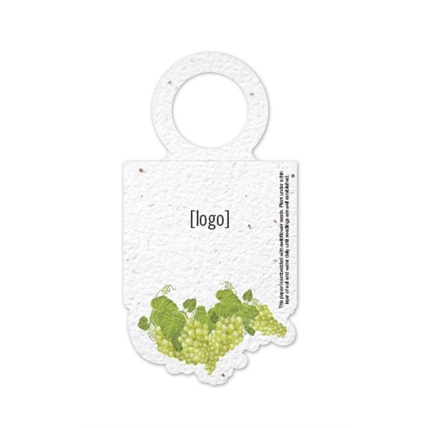 Everyday Seed Paper Bottle Necker, Grapes - Image 1