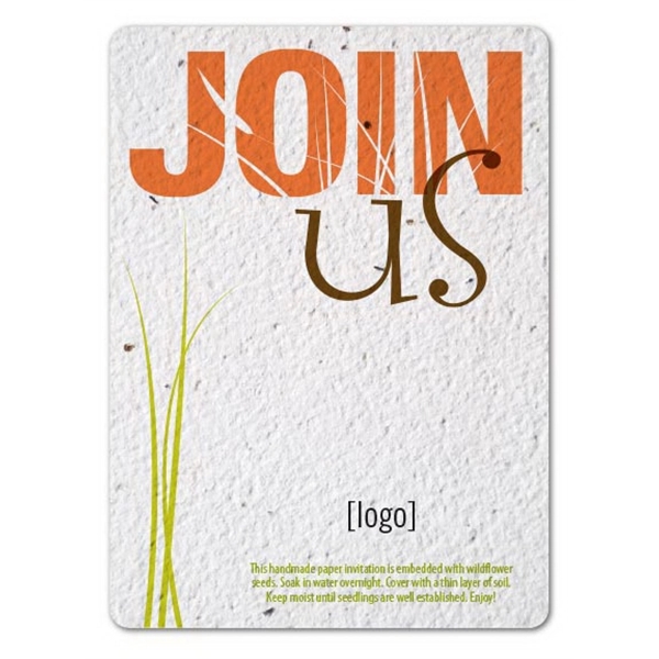 Everyday Seed Paper Invitation - Image 1
