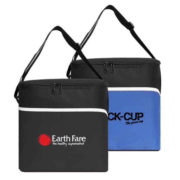 Insulated Large 12 Can Cooler Bag - Image 1
