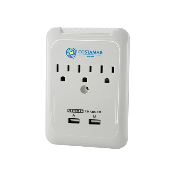 Hamba Surge Protector Outlet & USB Charger - Image 1