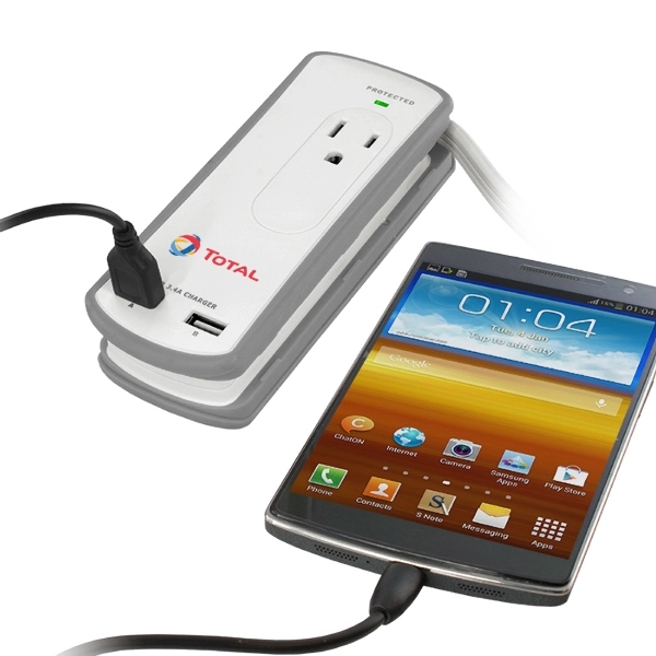 Tamboti Travel Surge Protector & USB Charger - Image 3