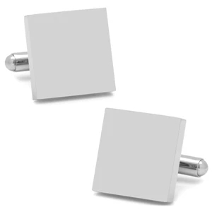 Stainless Steel Square Infinity Cufflinks