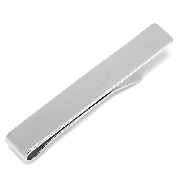 Sterling Silver Engravable Tie Bar - Image 1