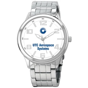 Unisex Dress Watch with White Dial