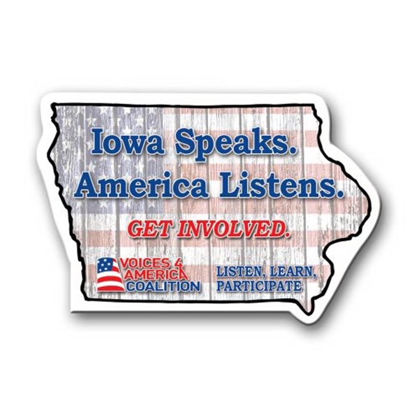 Iowa State Magnet - Image 1