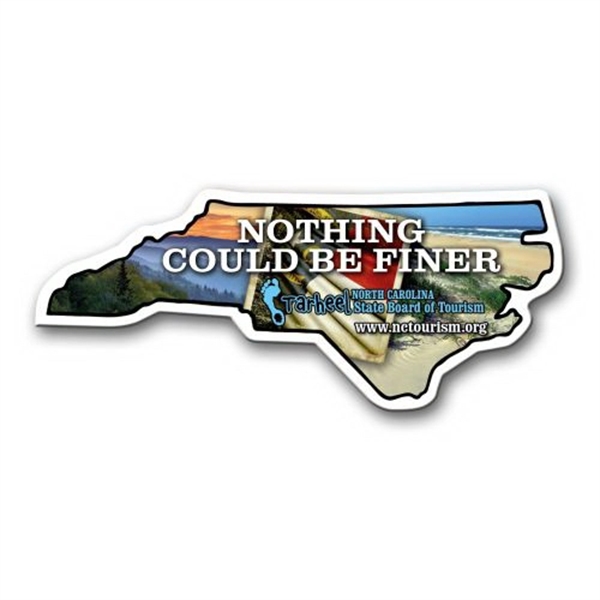 North Carolina State Magnet - Image 1