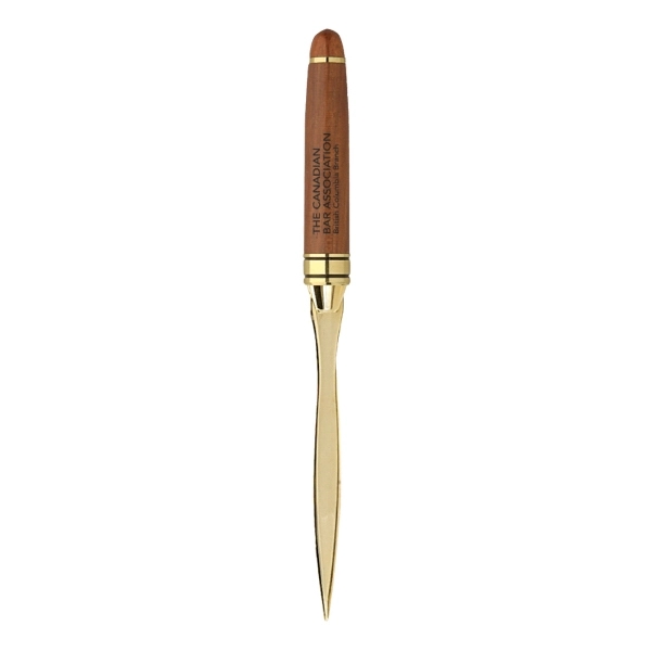 The Milano Blanc Rosewood Letter Opener - Image 1