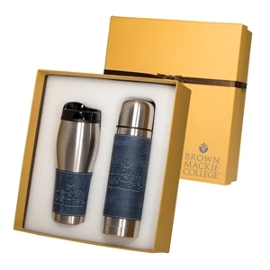 Casablanca™ Thermal Bottle & Tumbler Gift Set