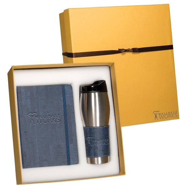 Casablanca™ Journal & Tumbler Gift Set - Image 2
