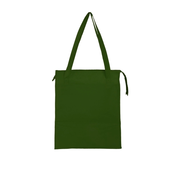 Eco Insulated Grocery Tote with Side Pocket - Image 3