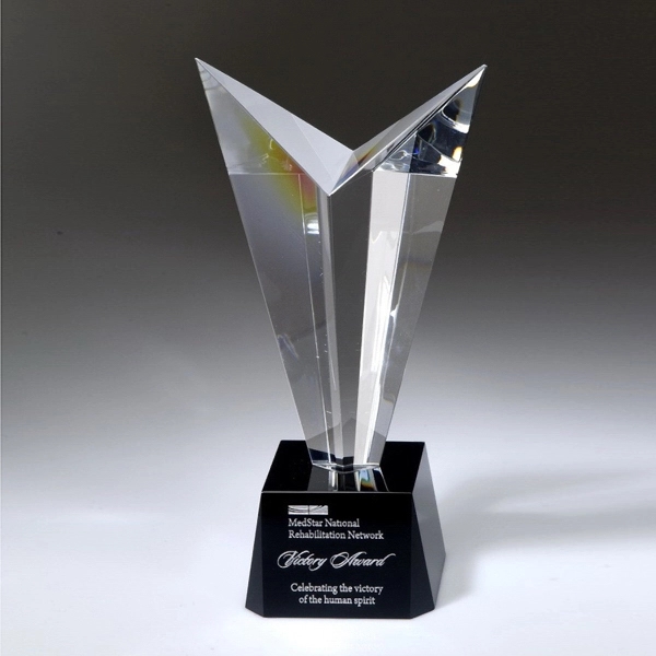 Award-Victory Optical Crystal 9"