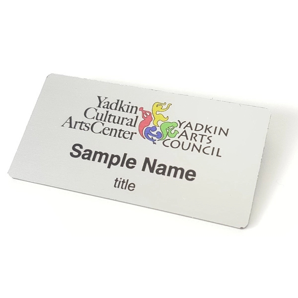 Name Tag Badge Digitally Printed size 1 1/4