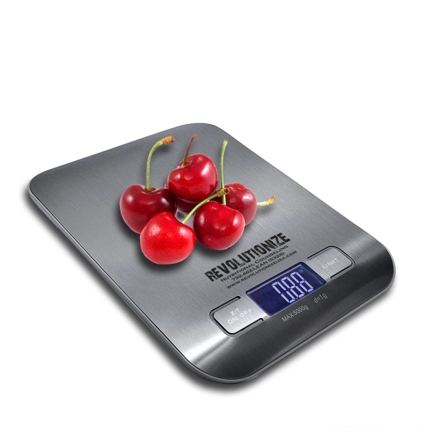 STAINLESS STEEL ELECTRONIC KITCHEN SCALE - Image 2