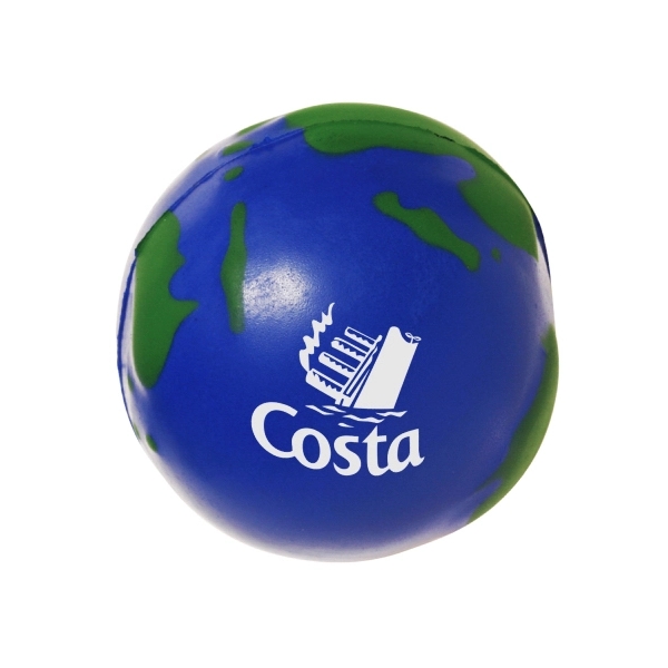 Union printed, Earth Ball Stress Relievers