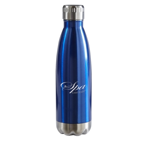 16 oz Double Wall Stainless Steel Vacuum Bottle - Image 3