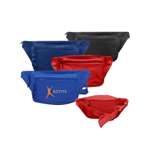 Deluxe 3 Pockets Fanny Pack