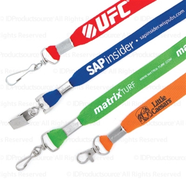 Delivered in 5 Days Rush Flat Polyester Lanyard - Image 2