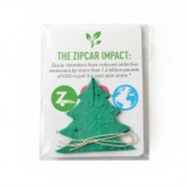 Ornament Mini Gift Pack With 3D Seed Paper Tree - Image 1