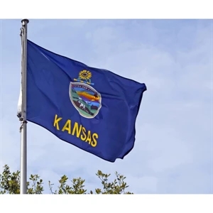 Kansas Official Flag
